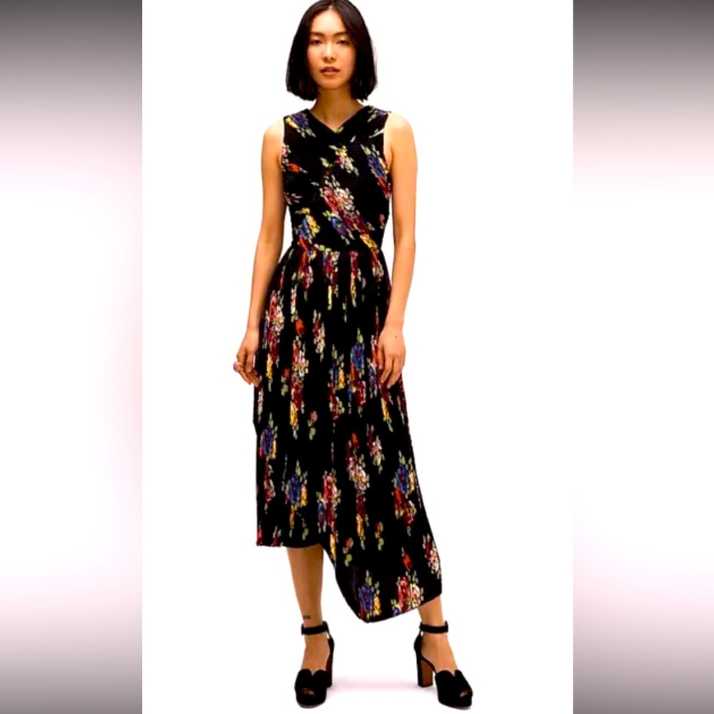 NWOT kate spade Black Floral Dress